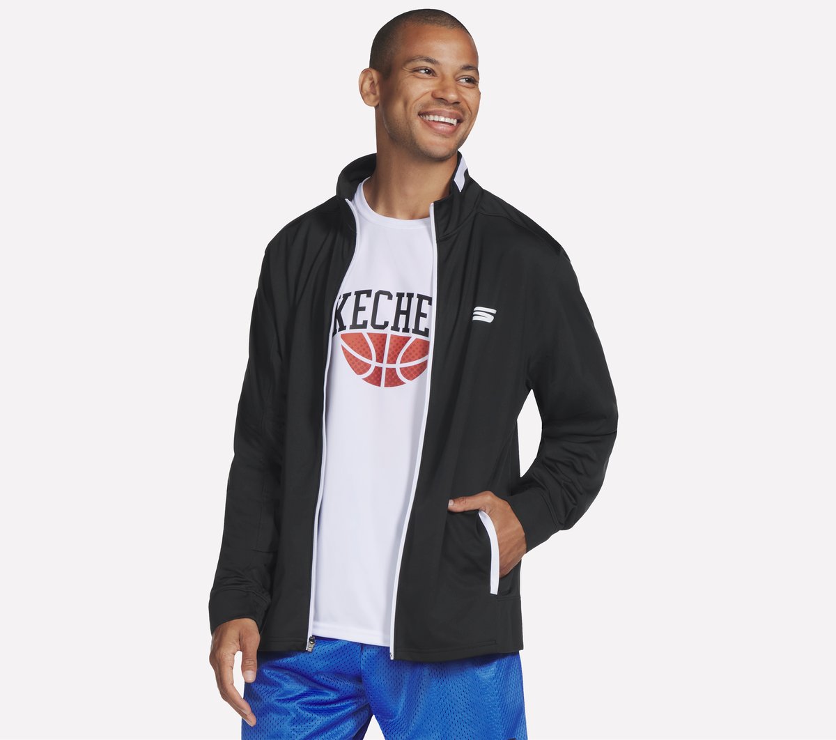 Men Skechers Hoops Track Jacket | Skechers Men
