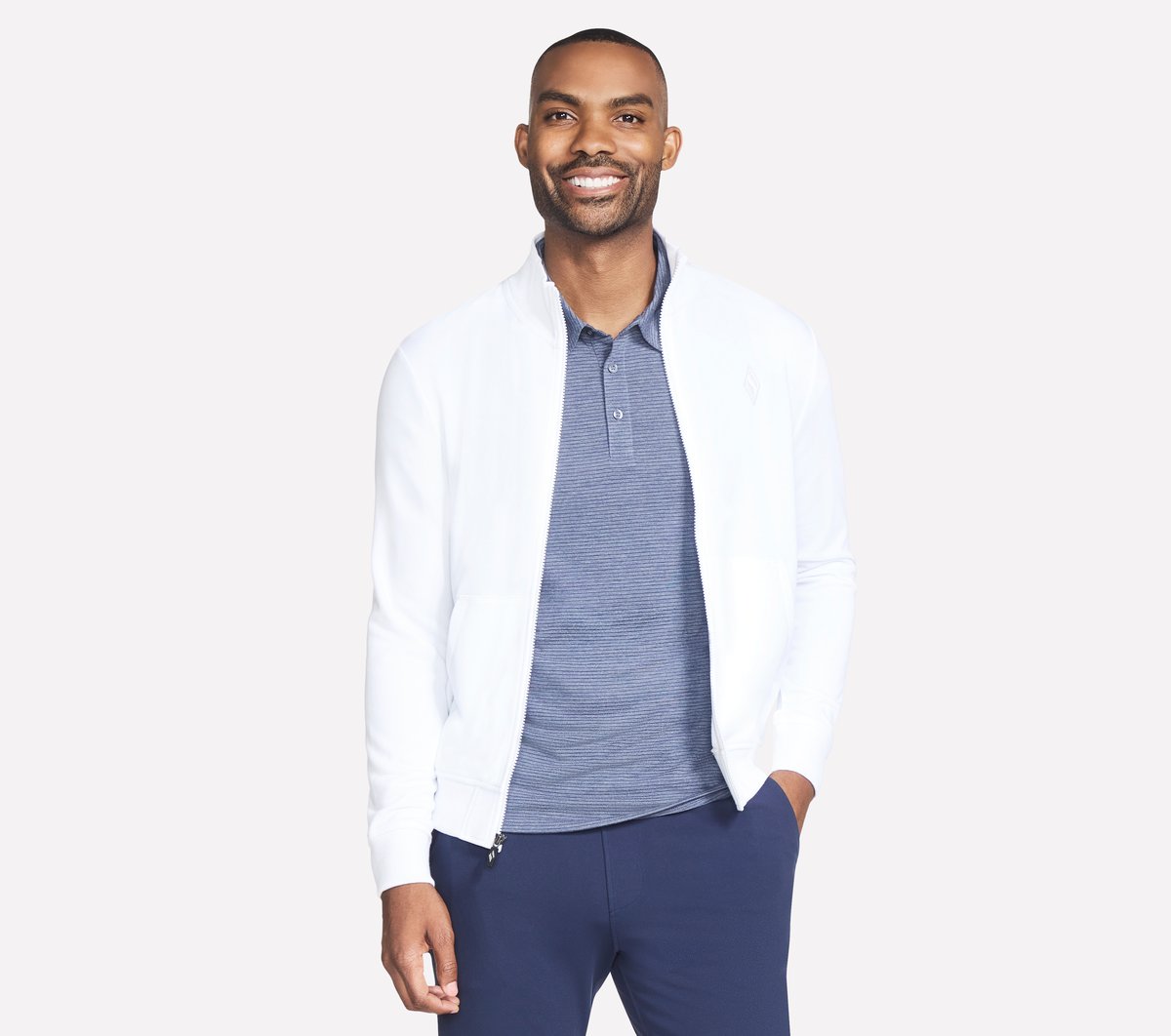 Men Skechers The Hoodless Hoodie GO WALK Everywhere Jacket | Skechers Men