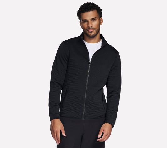 Men Skechers The Hoodless Hoodie Ottoman Jacket | Skechers Men