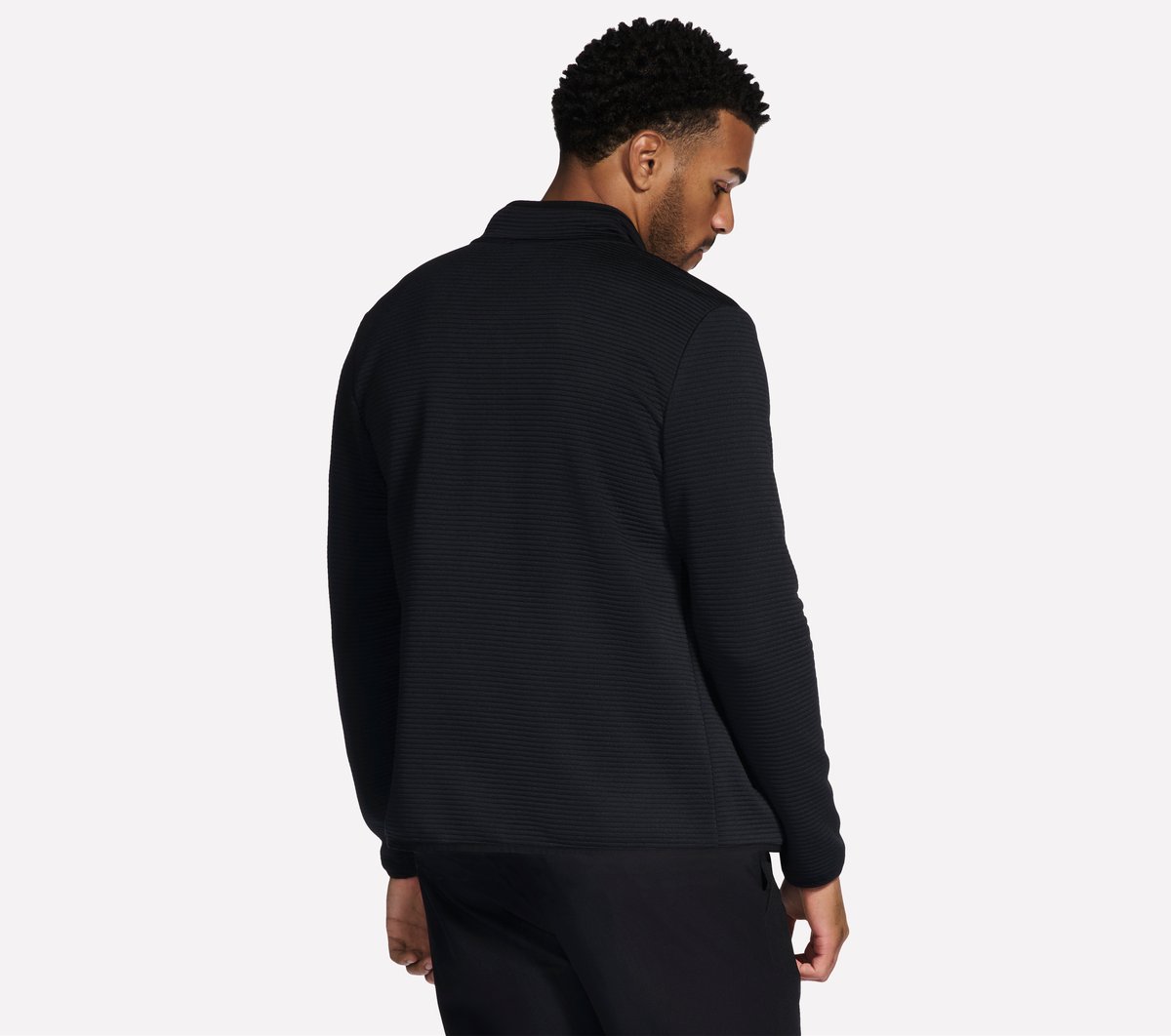 Men Skechers The Hoodless Hoodie Ottoman Jacket | Skechers Men