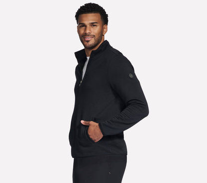 Men Skechers The Hoodless Hoodie Ottoman Jacket | Skechers Men