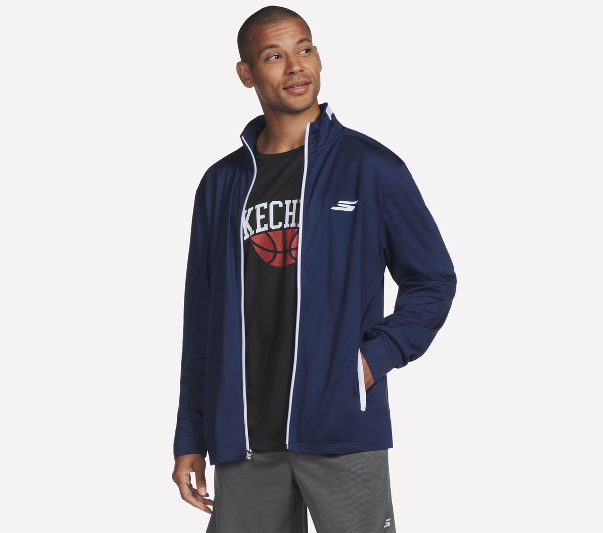 Men Skechers Hoops Track Jacket | Skechers Men