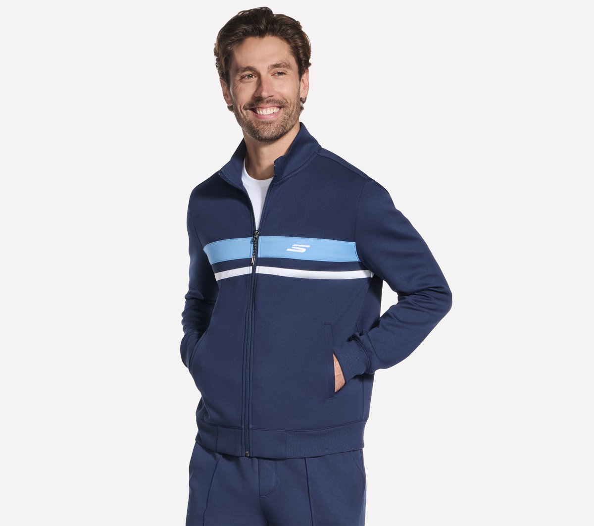 Men Skechers Performance Track Jacket | Skechers Men