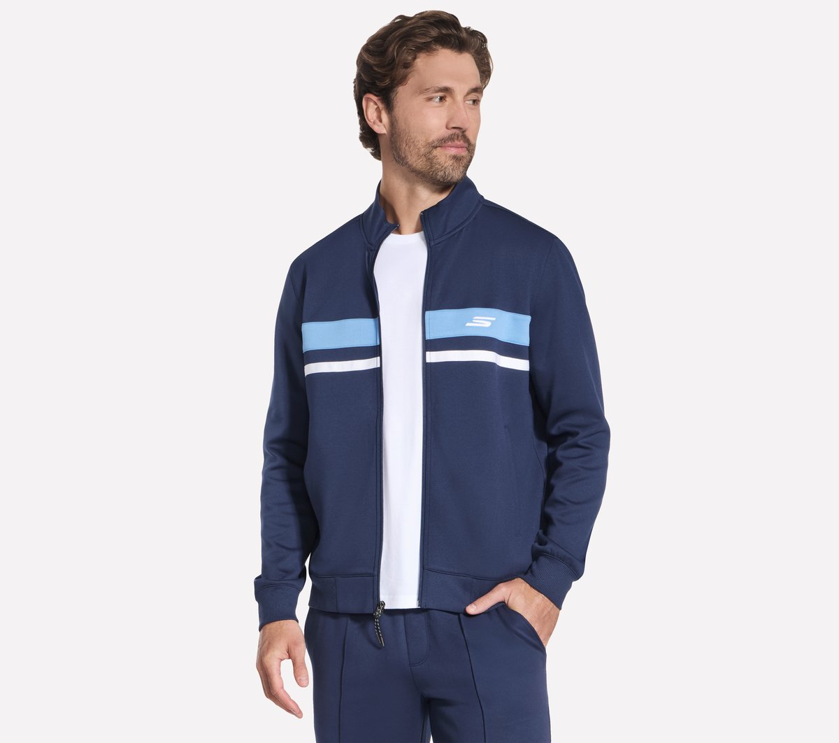 Men Skechers Performance Track Jacket | Skechers Men