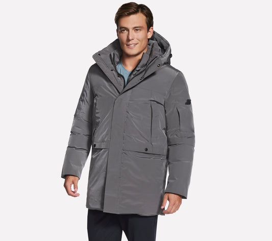 Men Skechers Non-Quilted Parka | Skechers Men