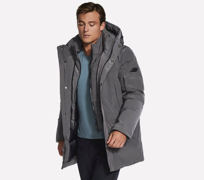 Men Skechers Non-Quilted Parka | Skechers Men