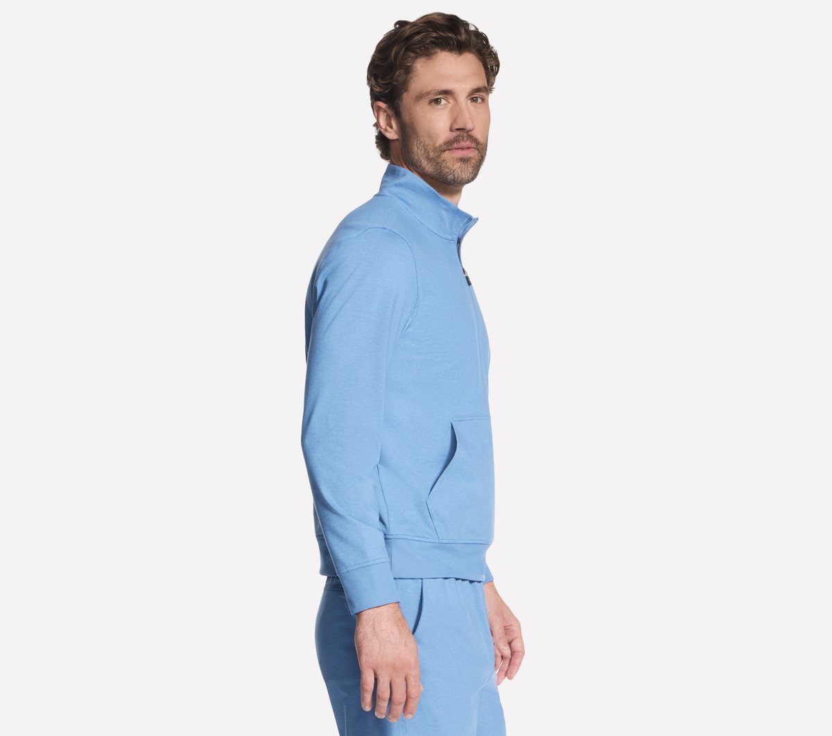 Men Skechers Weekend Easy 1/4 Zip | Skechers Men