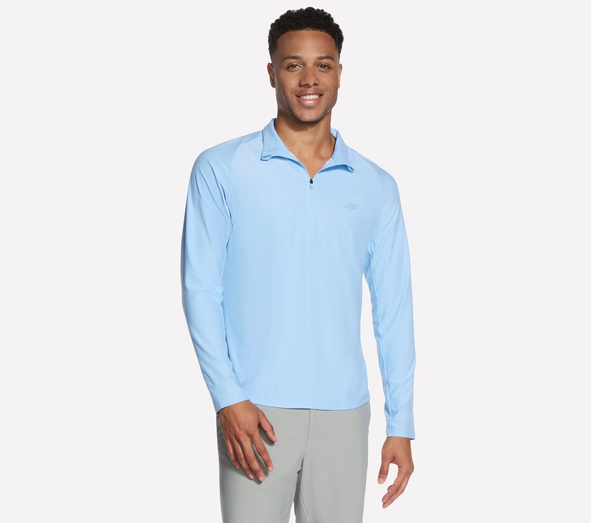 Men Skechers GO DRI All Day Performance 1/4 Zip | Skechers Men