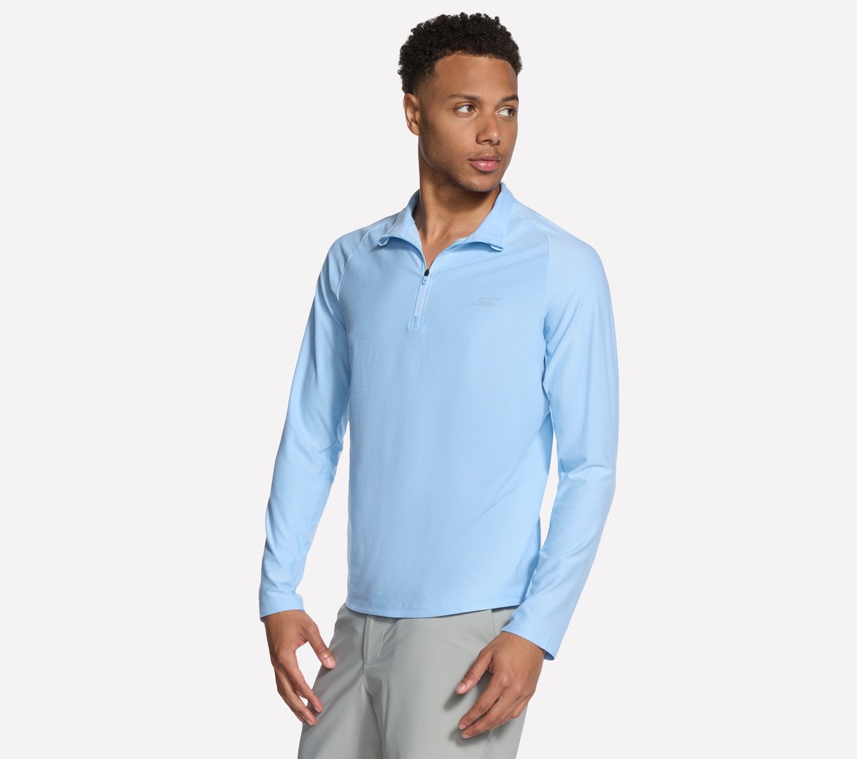 Men Skechers GO DRI All Day Performance 1/4 Zip | Skechers Men