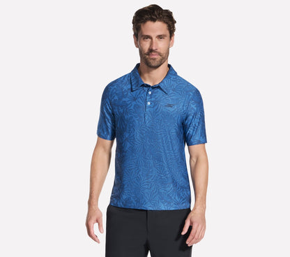 Men Skechers GO DRI All Day Printed Polo | Skechers Men