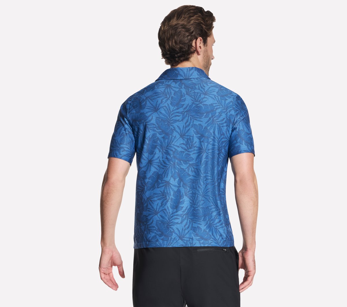Men Skechers GO DRI All Day Printed Polo | Skechers Men