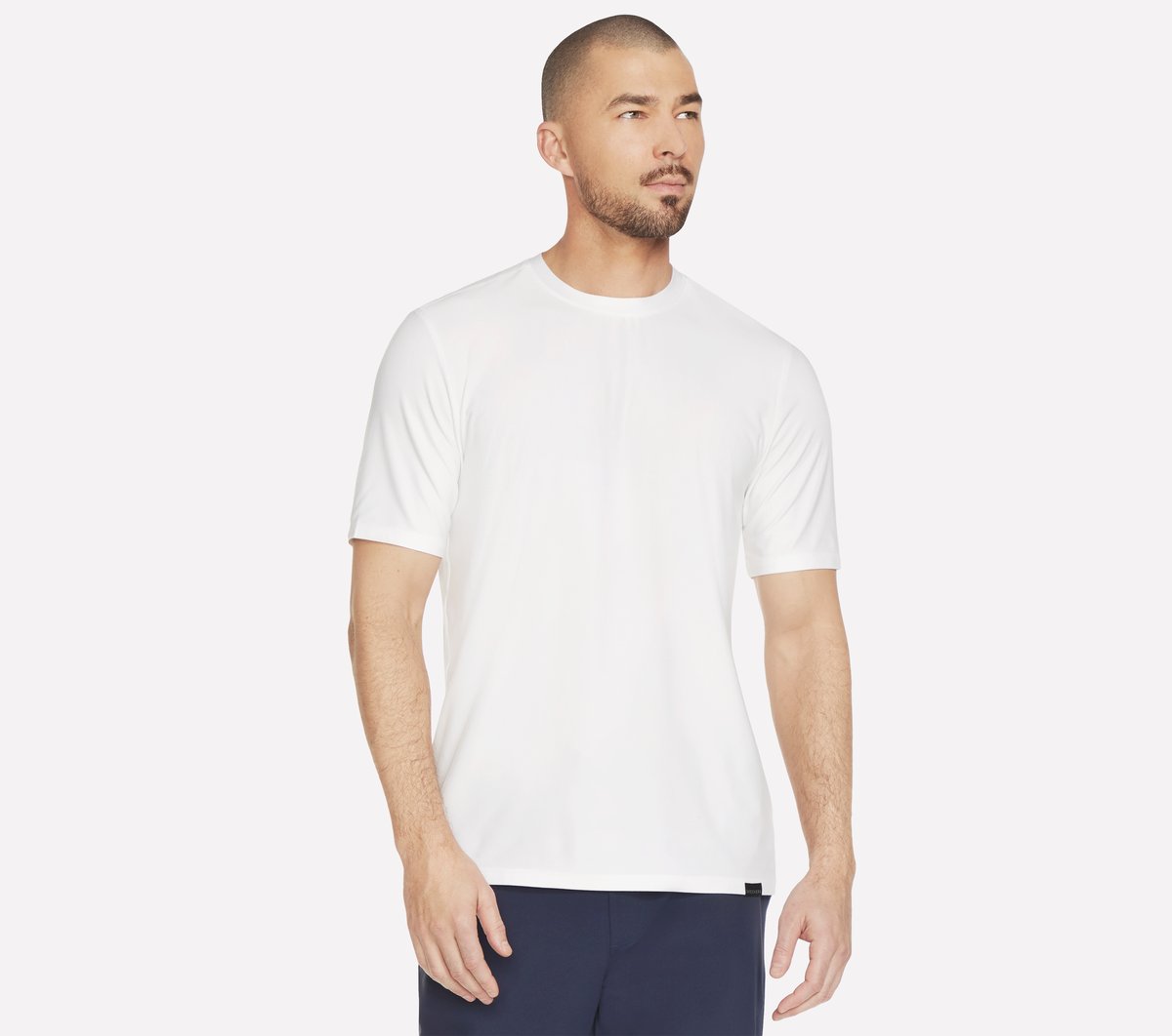 Men Skechers GO DRI All Day Solid Tee | Skechers Men
