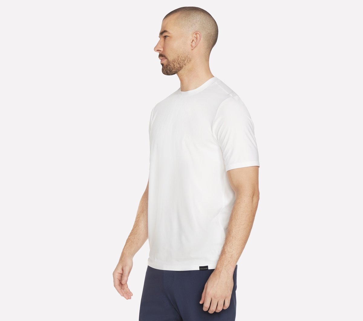 Men Skechers GO DRI All Day Solid Tee | Skechers Men
