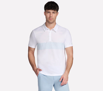Men Skechers GO DRI Charge Palm Stripe Polo | Skechers Men