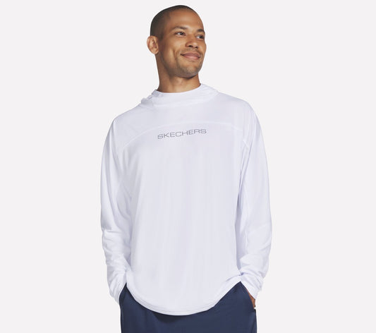 Men Skechers Hoops Long Sleeve Hoodie | Skechers Men