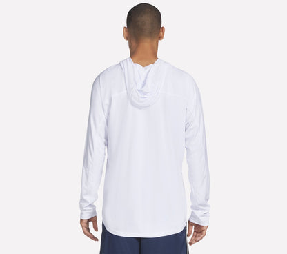 Men Skechers Hoops Long Sleeve Hoodie | Skechers Men
