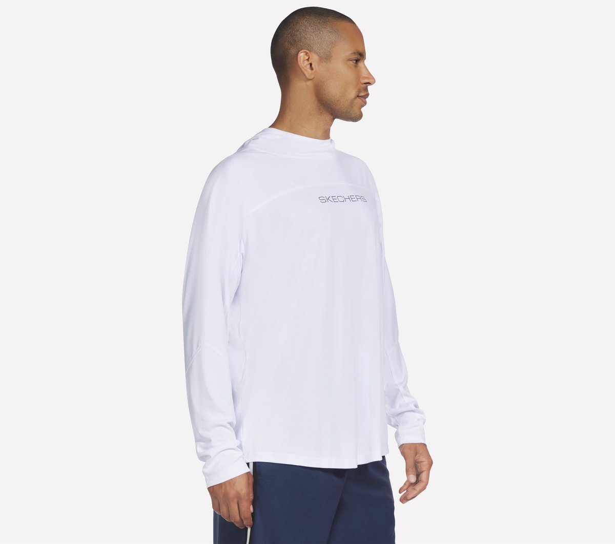 Men Skechers Hoops Long Sleeve Hoodie | Skechers Men