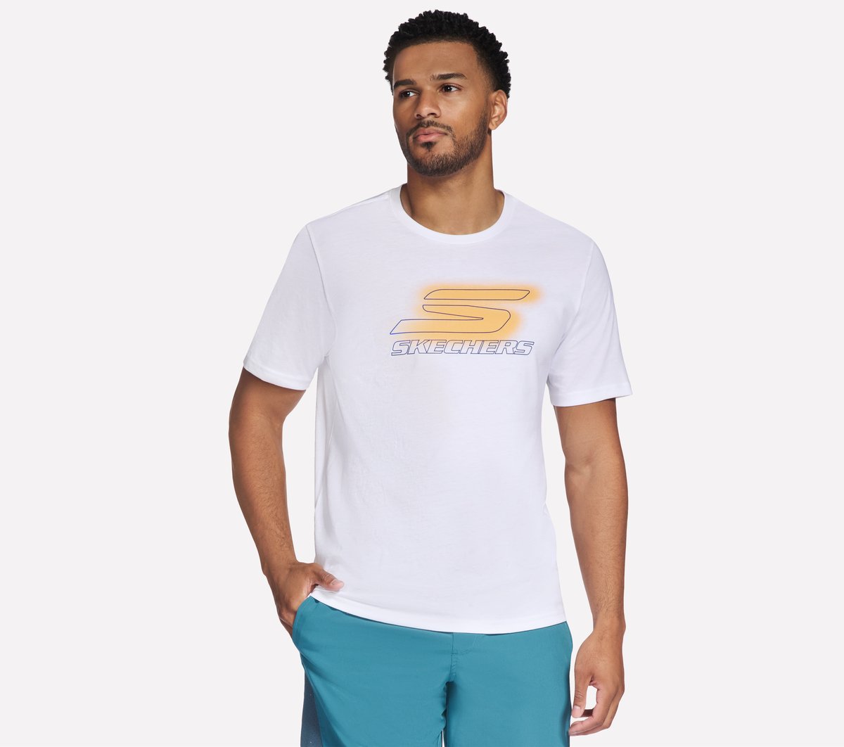 Men Skechers Nitro Short Sleeve Tee | Skechers Men