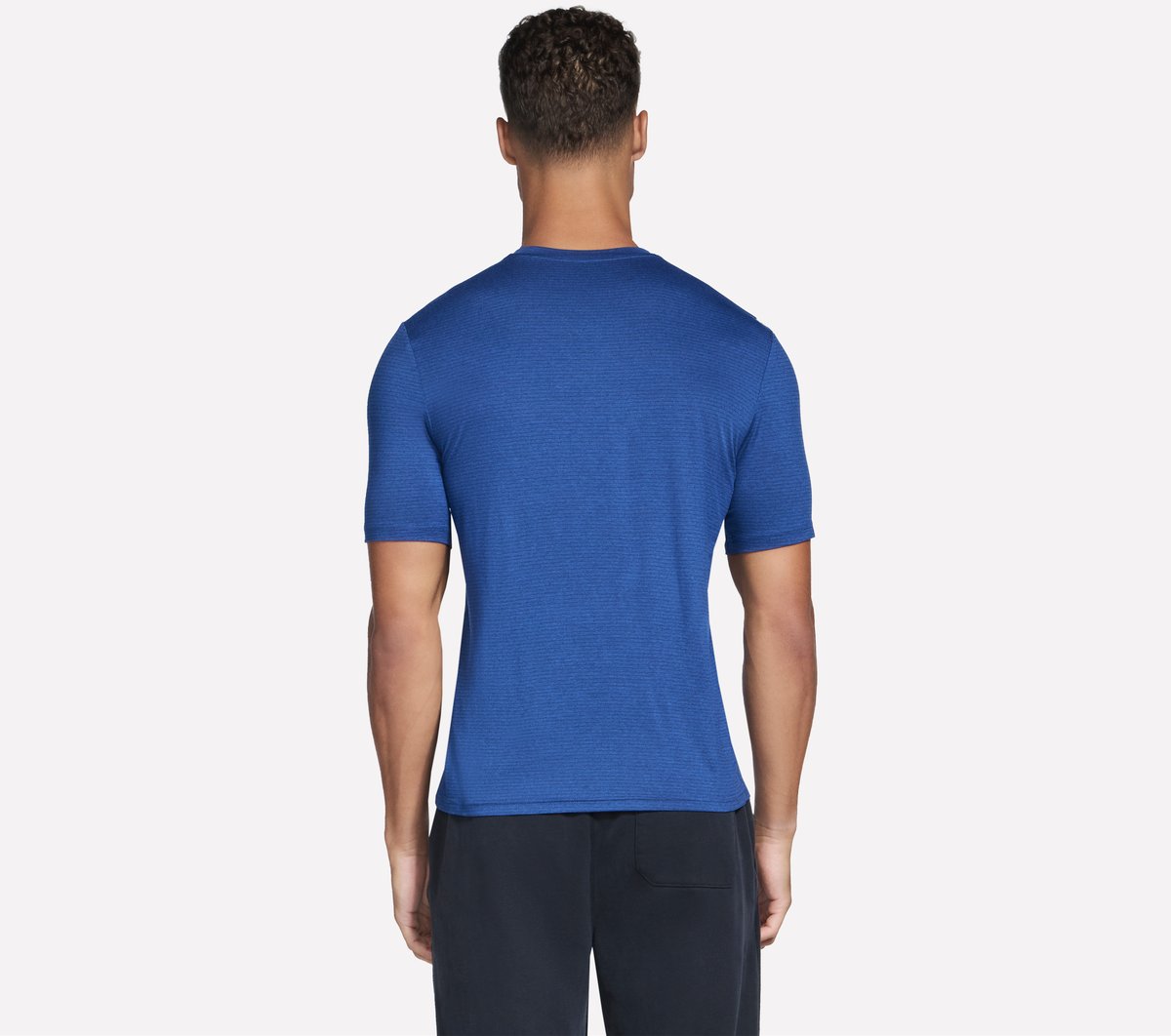 Men Skechers GO DRI All Day Stripe Tee | Skechers Men