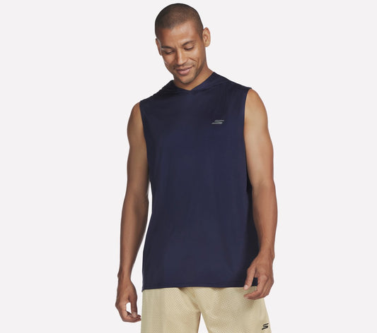 Men Skechers Hoops Sleeveless Hoodie | Skechers Men