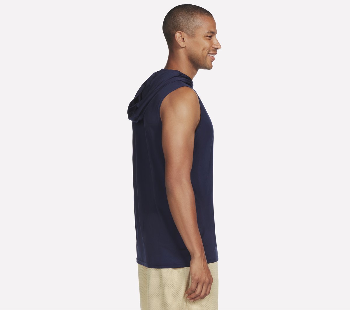Men Skechers Hoops Sleeveless Hoodie | Skechers Men