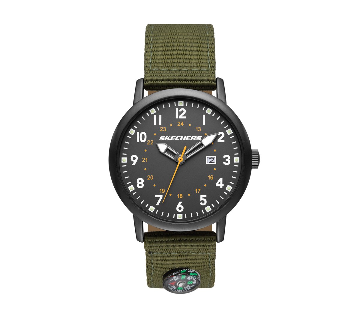 Men|Clothing Skechers Parkhurst Green Watch | Skechers Men|Clothing