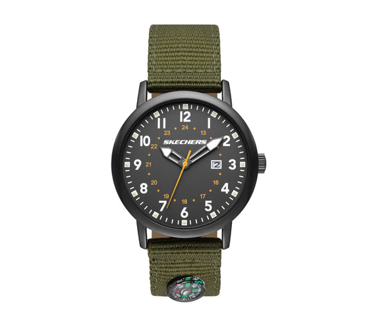 Men|Clothing Skechers Parkhurst Green Watch | Skechers Men|Clothing