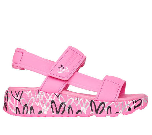Kids Skechers JGoldcrown: UNO Lite Sandal - Sunny Love | Skechers Kids