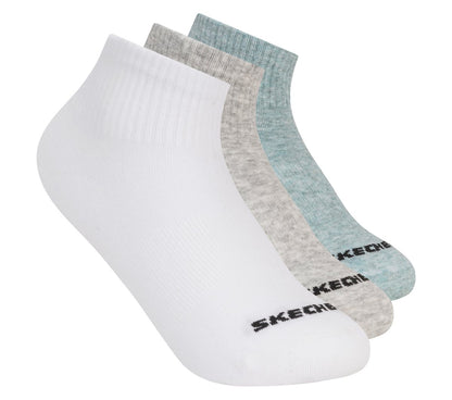 Kids|Clothing Skechers 3 Pack Boys' Quarter Crew Cotton Socks | Skechers Kids|Clothing