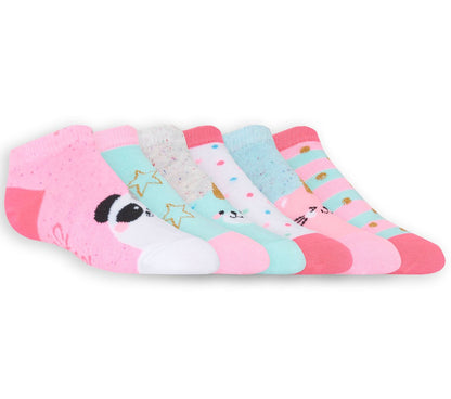 Kids|Clothing Skechers 6 Pack Low Cut Cute Socks | Skechers Kids|Clothing
