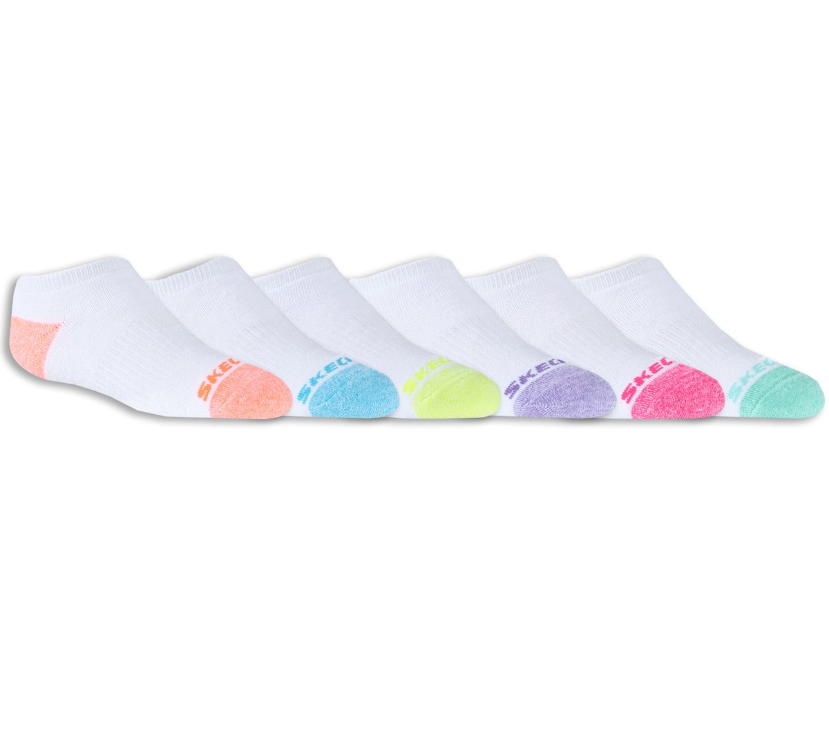 Kids|Clothing Skechers 6 Pack Low Cut Walking Socks | Skechers Kids|Clothing