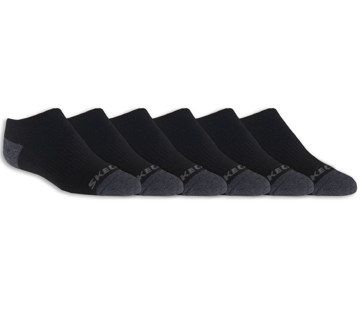 Kids|Clothing Skechers 6 Pack Boys' No Show Socks | Skechers Kids|Clothing
