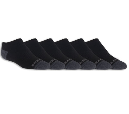 Kids|Clothing Skechers 6 Pack Boys' No Show Socks | Skechers Kids|Clothing