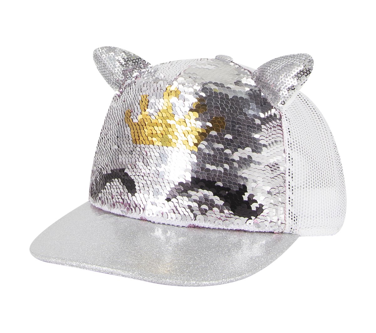 Kids|Clothing Skechers Caticorn Sequin Trucker Hat | Skechers Kids|Clothing