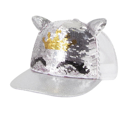 Kids|Clothing Skechers Caticorn Sequin Trucker Hat | Skechers Kids|Clothing