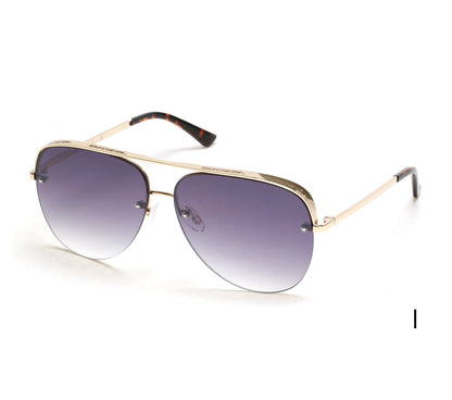Clothing Skechers Semi-Rimless Metal Aviator | Skechers Clothing