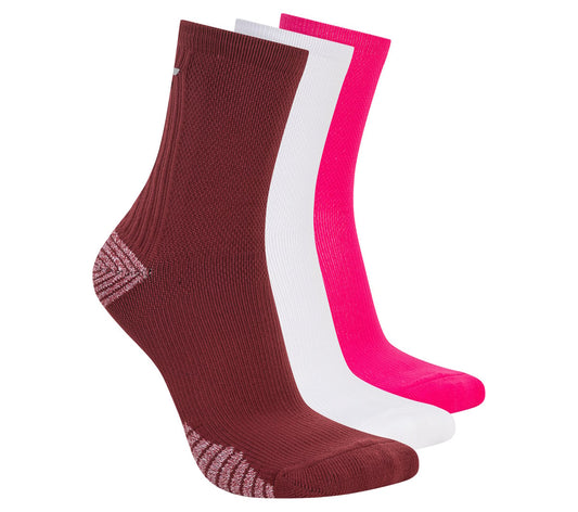 Clothing Skechers 3 Pack Women's Half Terry Low Crew Socks | Skechers Clothing