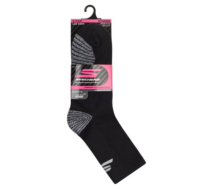 Clothing Skechers 3 Pack Women's Half Terry Low Crew Socks | Skechers Clothing