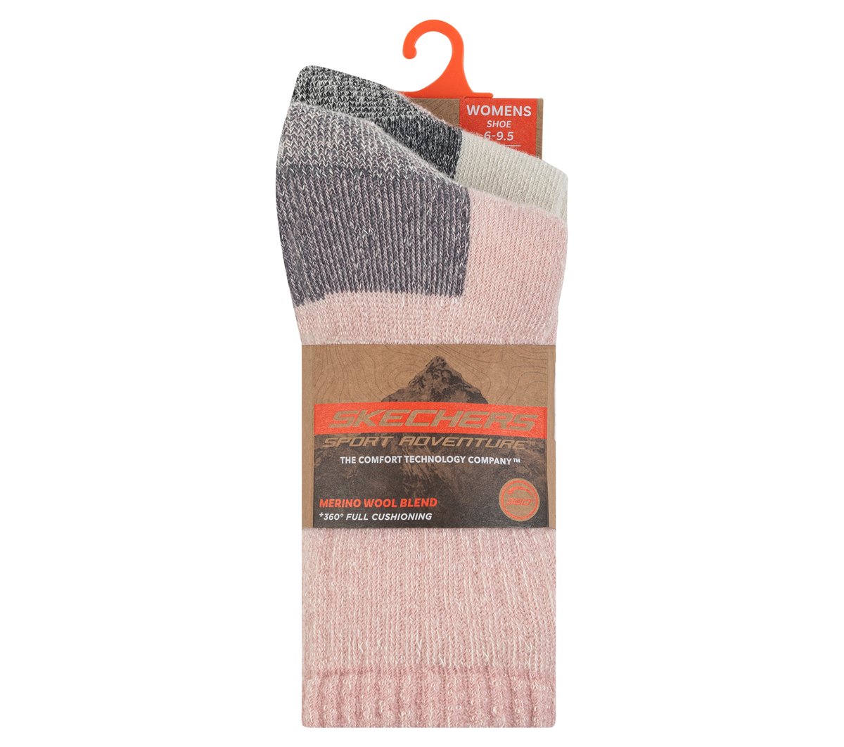 Clothing Skechers 2 Pack Women's Crew Wool Socks | Skechers Clothing