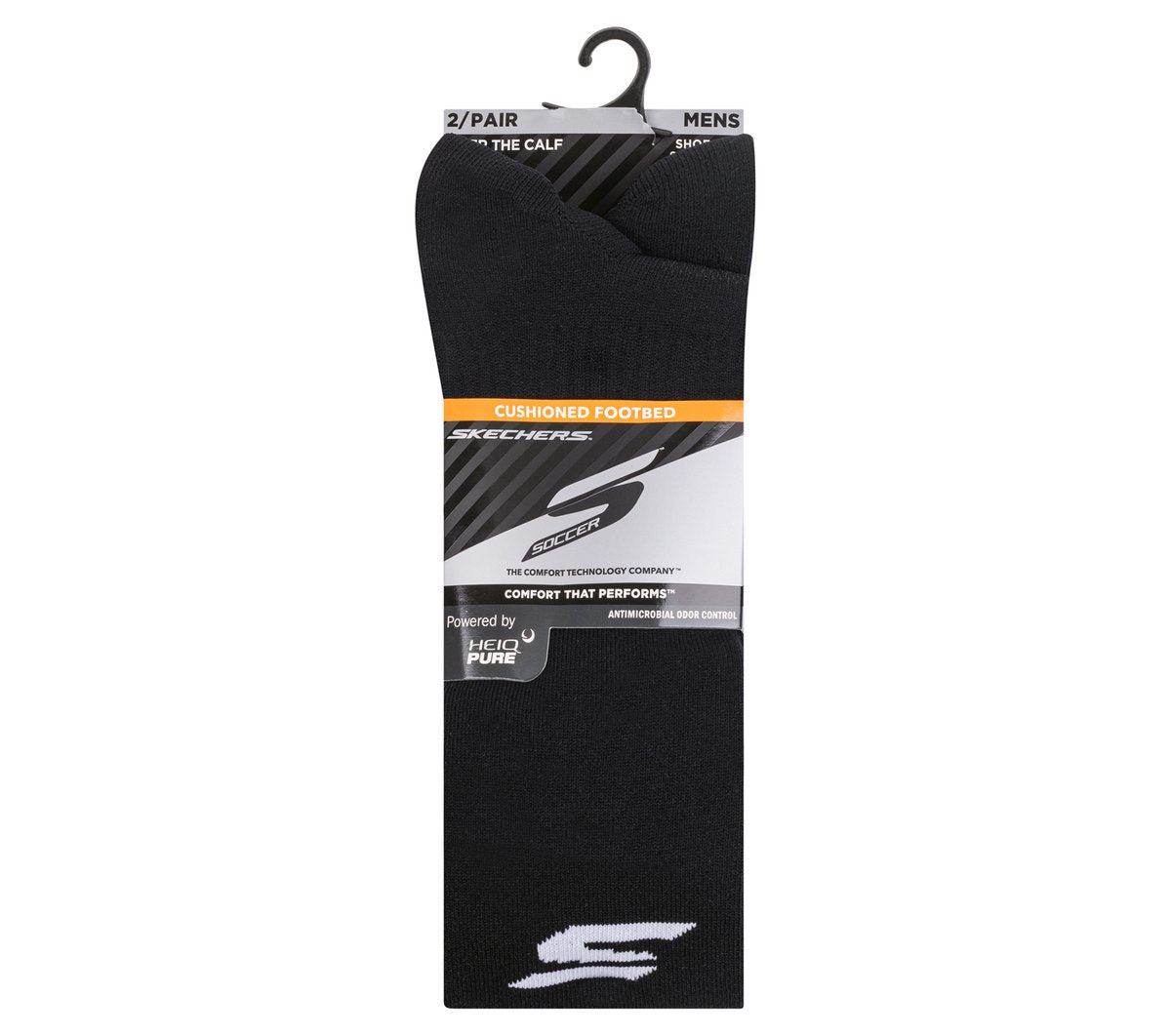 Clothing Skechers 2 Pack Men's Performance Soccer Over The Knee Socks | Skechers Clothing