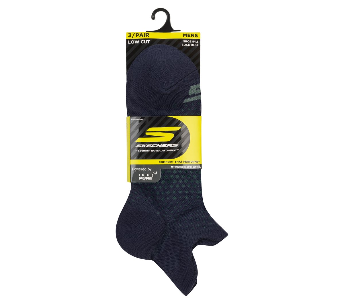 Clothing Skechers 3 Pack Men's Low Cut Socks | Skechers Clothing