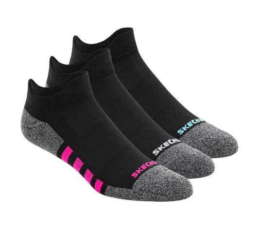 Clothing Skechers Work: Lowcut Heel Tab Socks - 3 Pack | Skechers Clothing