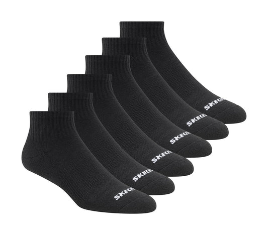Clothing Skechers 6 Pack Core Quarter Medium Socks | Skechers Clothing