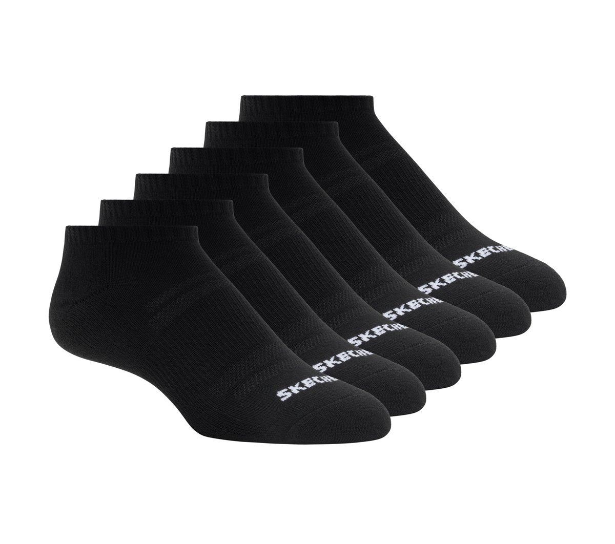 Clothing Skechers 6 Pack Core Low Cut Medium Socks | Skechers Clothing