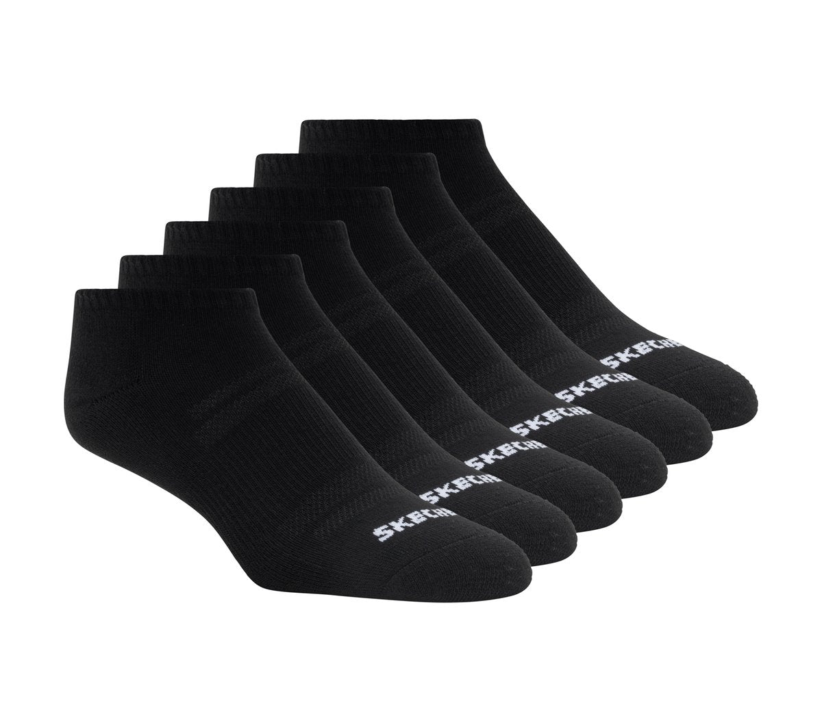 Clothing Skechers 6 Pack Core Low Cut Large Socks | Skechers Clothing