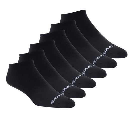Clothing Skechers 6 Pack Men's Cotton No Show Socks | Skechers Clothing