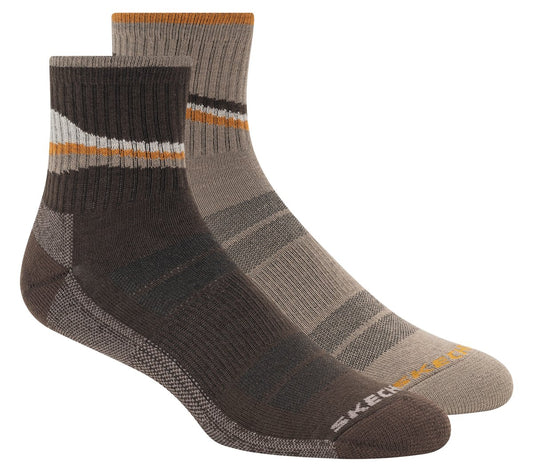 Clothing Skechers 2 Pack Men's Quarter Trail Socks | Skechers Clothing
