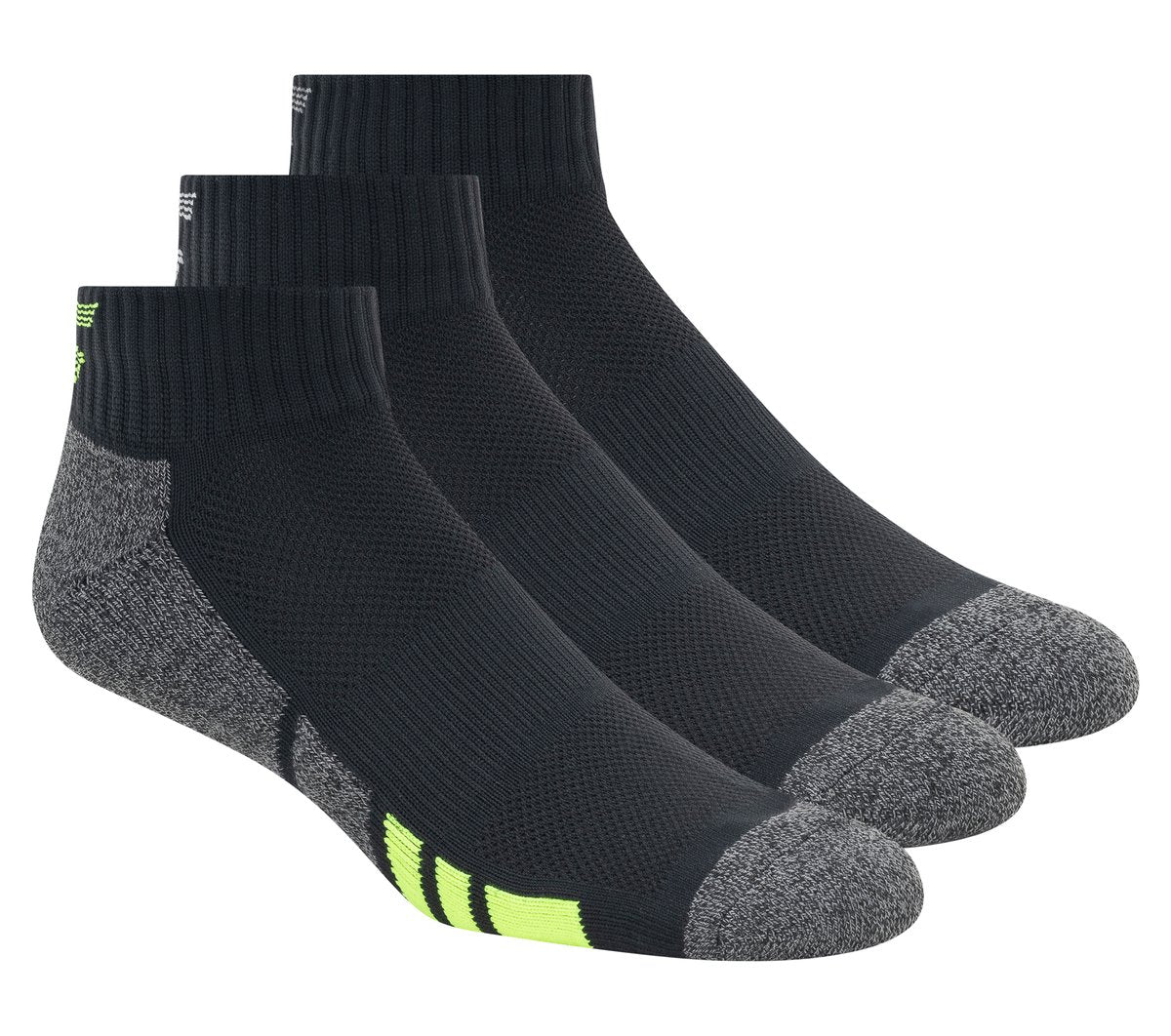 Clothing Skechers 3 Pack Men's Half Terry Quarter Crew Socks | Skechers Clothing