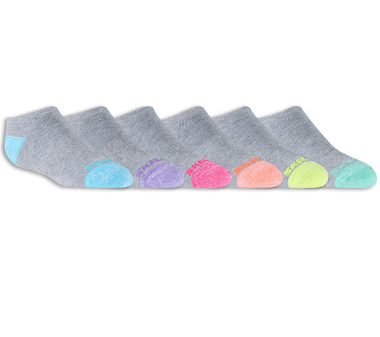 Clothing Skechers 6 Pack Low Cut Walking Socks | Skechers Clothing