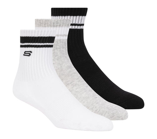 Clothing Skechers 3 Pack Boys' Crew Socks | Skechers Clothing